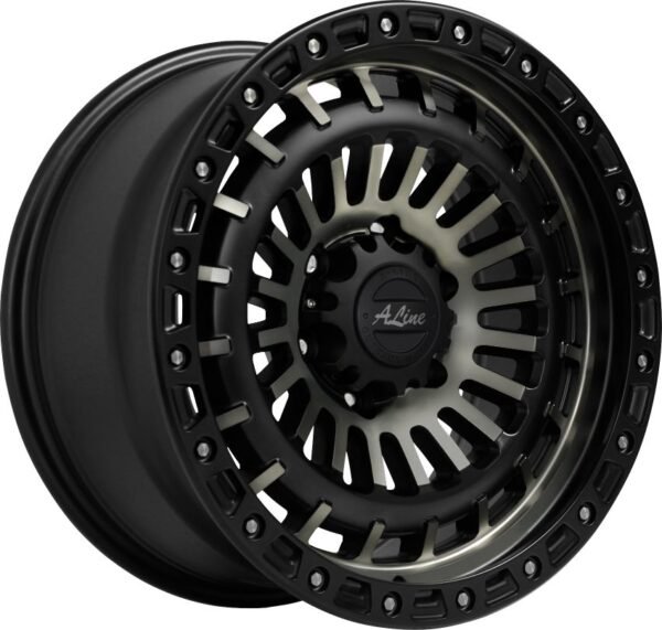 BLOCK SATIN BLK TINTED 17x8.5J