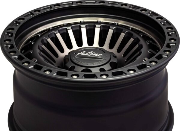 BLOCK SATIN BLK TINTED 17x8.5J - Image 2