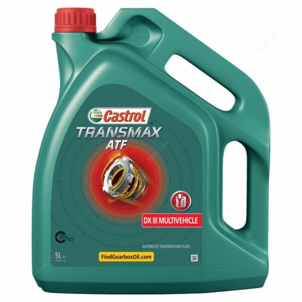 CASTROL TRANSMAX ATF DX III MULTIVEHICLE 5L