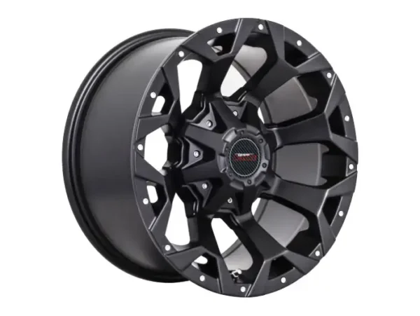 18" A-Line Savanna 6/139 Satin black Alloy Wheels